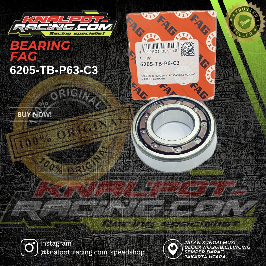 BEARING FAG 6205-TB-P63-C3 GERMAN
